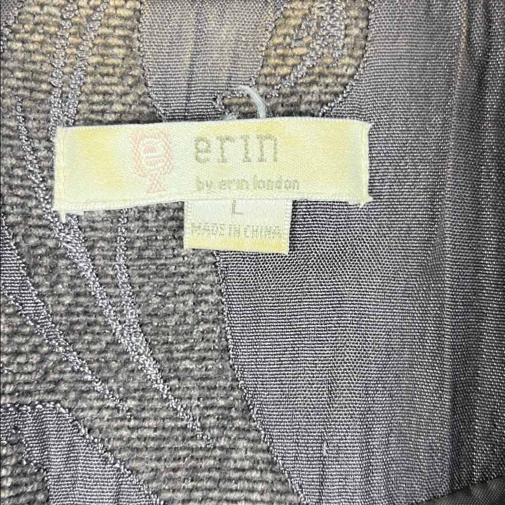 Erin by Erin London Women's Purple Floral Jacket
Size: Large - Picture 3 of 12